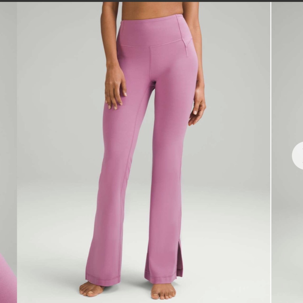 Lululemon Groove High-Rise Split-Hem Flared Pant *Nulu
Velvet Dust size 4 - Picture 3 of 7
